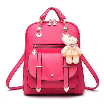 Womens Ladies Backpack Handbag Shoulder Travel School Bags Girl Rucksack Satchel