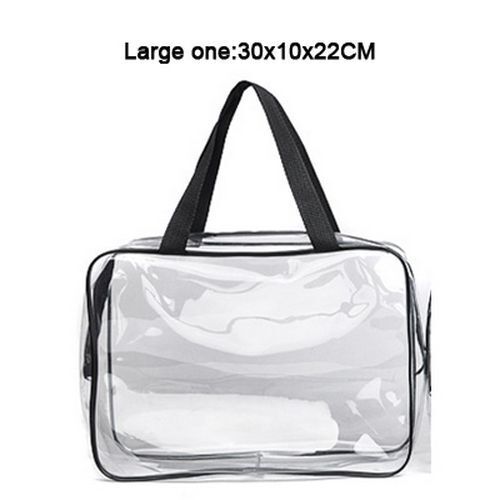 Traveling Transparent Cosmetic Makeup Bag Organizer Toiletry Case Waterproof PVC
