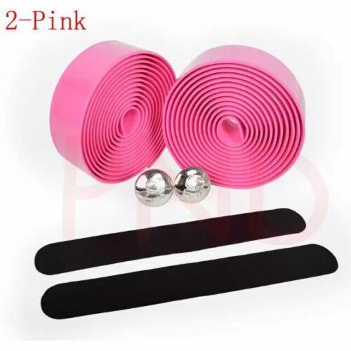 Bike Handlebar Tape Road Bicycle Camouflage Cycling Handle Cork Wrap Bar Plugs