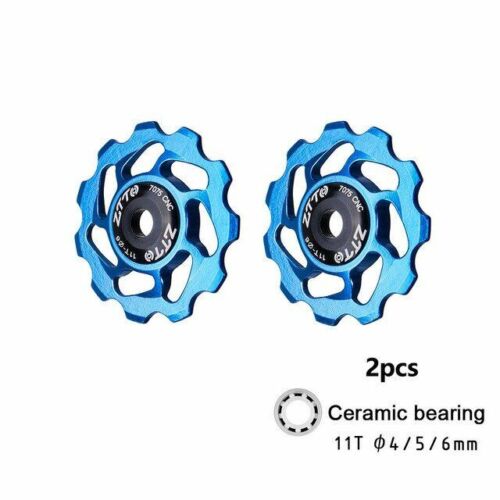 Pulley Jockey Wheel 11T MTB Bicycle Rear Derailleur Ceramic Bearing Road Bike 1p