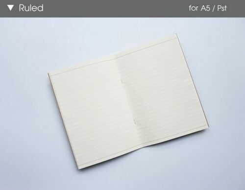 Kraft Paper Notebook Filler Paper Inserts Blank Dot Grid Notepad Diary Journal