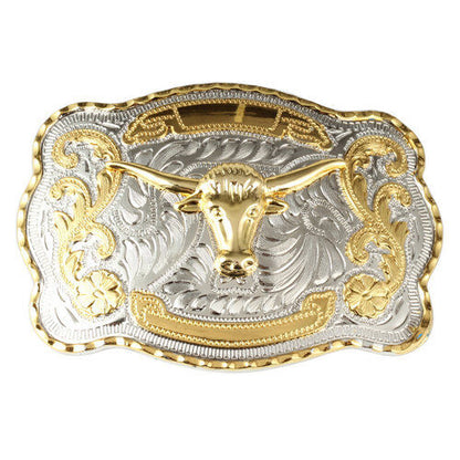 JEANS ROCK BULL RIDE RODEO LONG HUGE BIG COWBOY TEXAS WESTERN SHINE BELT BUCKLE