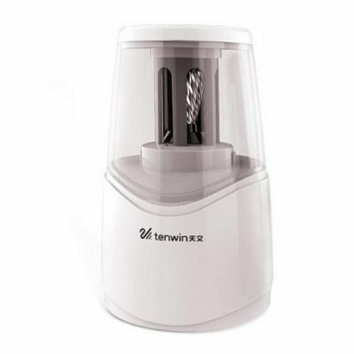 Electric Pencil Sharpener Adjustable Hand Crank Mechanical Knife Holder Station