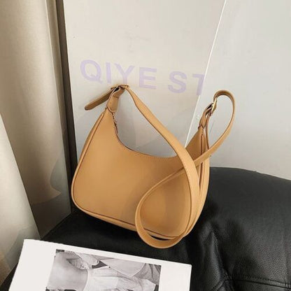 Dumpling Bag Large Shoulder Synthetic Leather Crossbody Bags Handbag Purse 1 PC