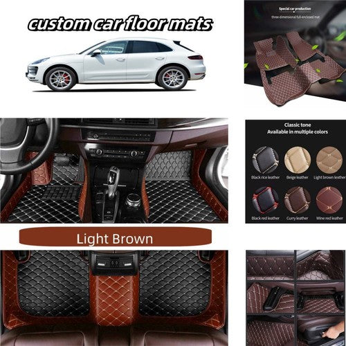 For Porsche All Models Car Floor Mats Custom Cargo Carpets Waterproof Liner Rugs
