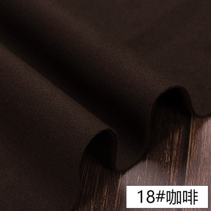 Fall Thick Solid Cashmere Imitation Wool Cloth Diy Coat Woollen Fabric Wide 57"