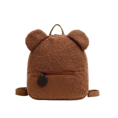 Backpack Portable Mini Travel Shopping Rucksacks Shoulder Bag 28*27*13 CM Green
