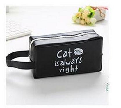 Cosmetic Bag Travel Wash Pouch Makeup Bag Student Pencil Case Tote Toiletry Bags