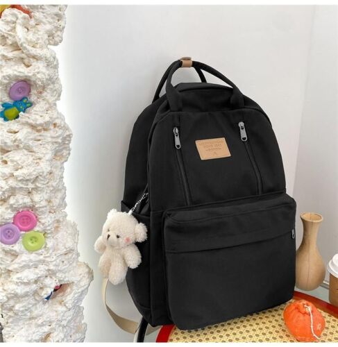 Women Backpack School Bags Student Large 43*13*30 CM Waterproof Blue Red Black