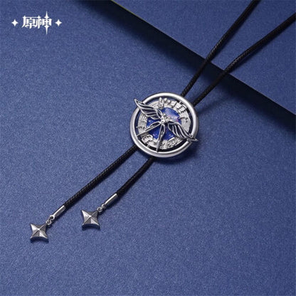 Anime Genshin Impact Official Concert 2023 Wing Of Wind Necklace Pendant New