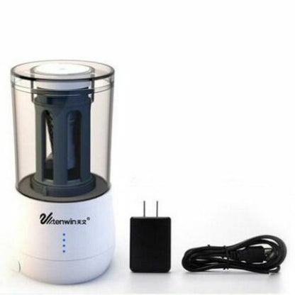 Electric Pencil Sharpener Adjustable Hand Crank Mechanical Knife Holder Station