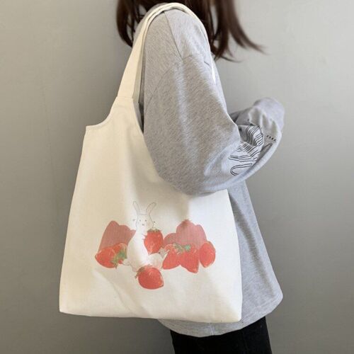 Canvas Totes Large Shoulder Bags Shopping Purse Handbag Tote Pouch 42*38 CM Bags