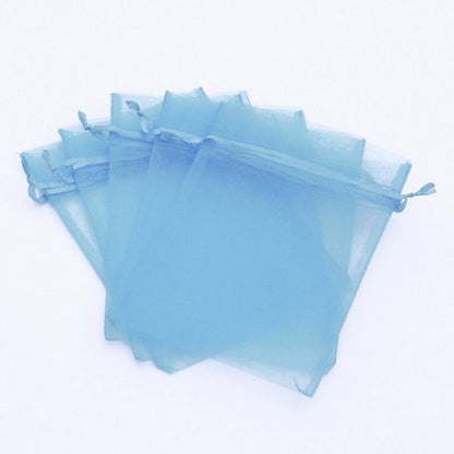 50/100/200/500 Organza Wedding Party Favor Gift Candy Sheer Bags Jewelry Pouch