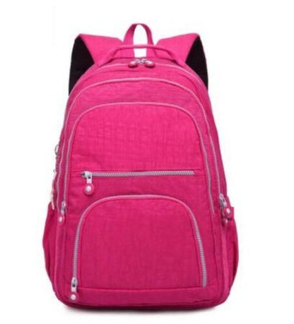 School Backpack Bag Nylon Polyester Waterproof Laptop 33x16x47CM Accessories 1PC