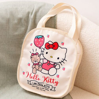 Cute Women Girl Hello Kitty Handbag Canvas Shoulder Bag Tote Storage