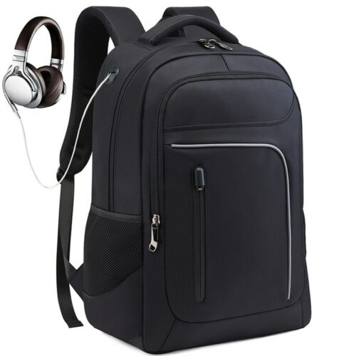 17 Inch Mens Anti-Theft Laptop Backpack Waterproof Work Travel Bags School Bag