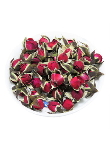 Bud tea, aroma dry flowers flower tea Chinese flower red rose-