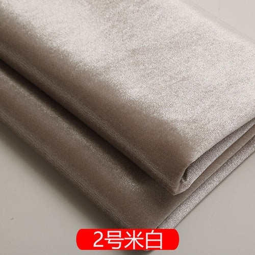 Sofa Upholstery Velour Fabric Thick European Soft Roll Cushion Velvet DIY Cloth