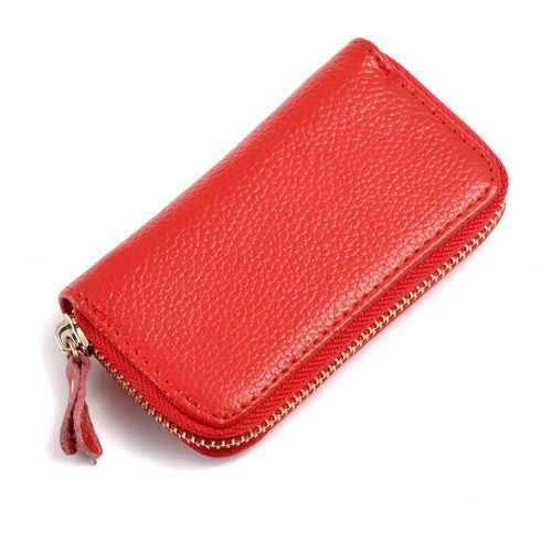 Vintage Genuine Leather Wallet Men Key Holder Organizer Multifunction Covers Bag