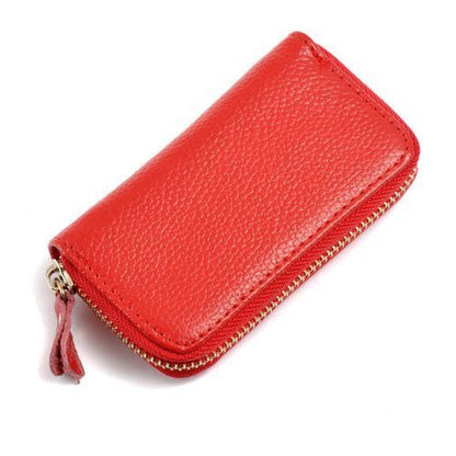 Vintage Genuine Leather Wallet Men Key Holder Organizer Multifunction Covers Bag