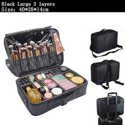 Storage Makeup Organizer Large Cosmetic Bag Makeup Cases Brushes 14*42*28 CM 1PC