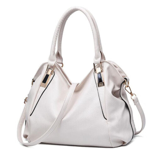 Women Faux Leather Handbags Shoulder Bag Purse Tote Messenger Satchel Crossbody
