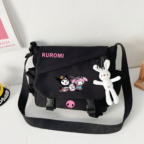 My Melody Messenger Bag Kuromi My Melody Shoulder Bag Backpack Unisex Bag