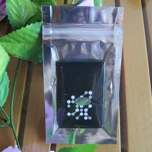 Many Different Sizes for 100 Flat Clear/Silver Foil Mylar Zip Lock Bags