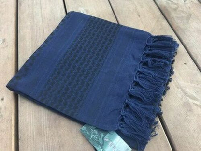Scarf Cotton 34"x34" Tactical Shawl Neck Cover Headwrap Men Women Hiking Scarves