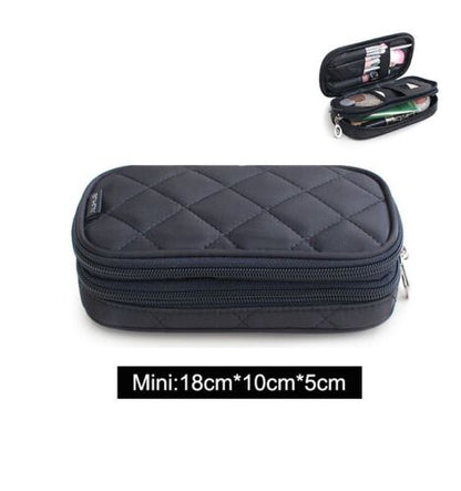 Toiletry Cosmetic Bag Waterproof Beautician Make Up Travel Organizer Beauty Case