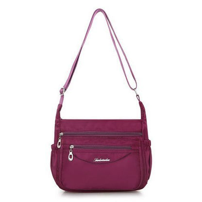 Waterproof Nylon Women Messenger Bags Vintage Handbag Crossbody Shoulder Bags