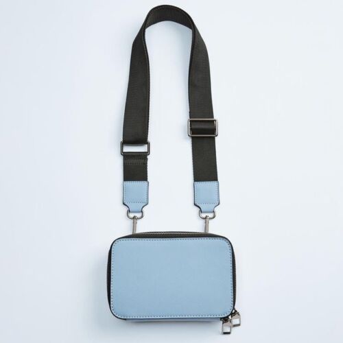 Casual Bag Shoulder Crossbody Fashion Leather Wide Shoulder Strap Messenger Bags