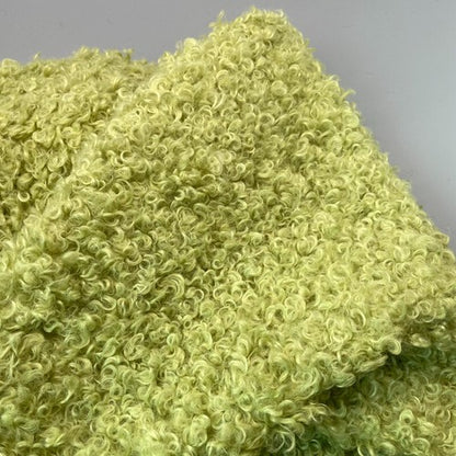 Curly Plush Faux Sherpa Fleece Fabric ry DIY Toy Doll Material 40 45CM