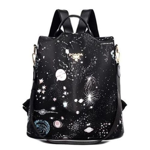 Anti-theft Backpack High Quality Waterproof Oxford Bag 20L Polyester Khaki Blue
