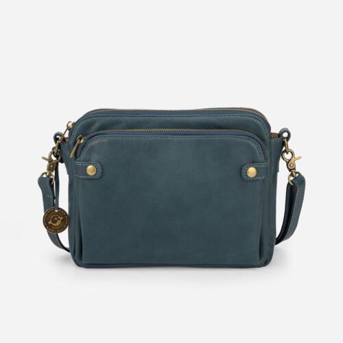 Three Layer Leather Crossbody Shoulder Bag Women's Handbag Bag Crossbody Bags