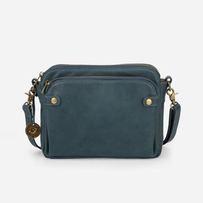 Three Layer Leather Crossbody Shoulder Bag Women's Handbag Bag Crossbody Bags