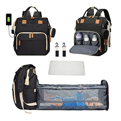 Diaper Bag Backpack Baby Bed Travel Bag Charge Diaper Bag Backpack Bed 3 types