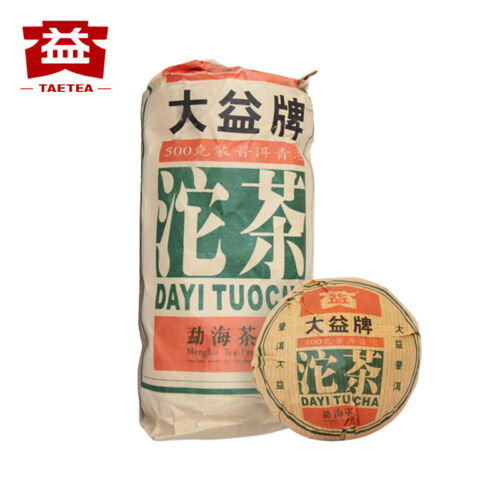 Green Tuo 2005 Yunnan MengHai Tea Dayi Tuocha Bowl Tuo Puer Pu Er Tea 100g Raw