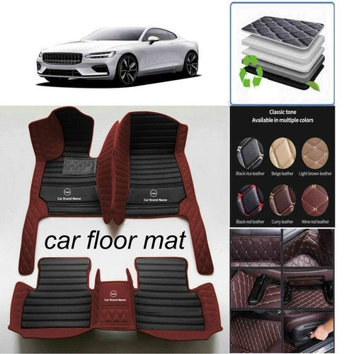 For Jaguar All Models 2000-2020 Car Floor Mats Luxury Custom Waterproof Carpets