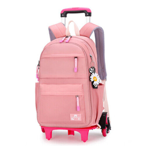 School Bag Child Wheels Primary Student Backpack Travel Bagpack Girls Schoolbags
