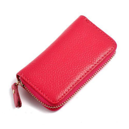 Vintage Genuine Leather Wallet Men Key Holder Organizer Multifunction Covers Bag