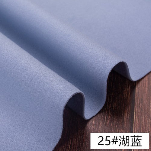 Fall Thick Solid Cashmere Imitation Wool Cloth Diy Coat Woollen Fabric Wide 57"
