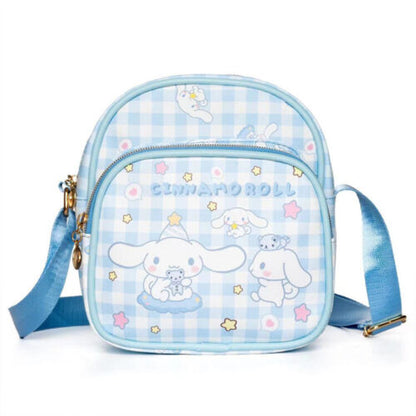 hellokitty kuromi PU fashion shoulder bag kids storage bag outdoor bag POUCH