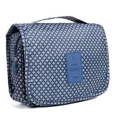 Solid Makeup Bag Toiletries Organizer Traveling Kit Cosmetic Purse 18.5*24*9.5CM