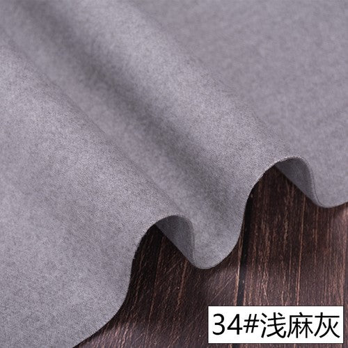 Fall Thick Solid Cashmere Imitation Wool Cloth Diy Coat Woollen Fabric Wide 57"