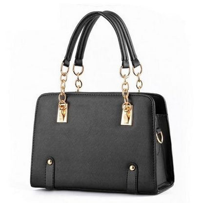 Luxury Handbag Leather Messenger Bags Large Capacity Bag Shell Purse 30*12*20 CM