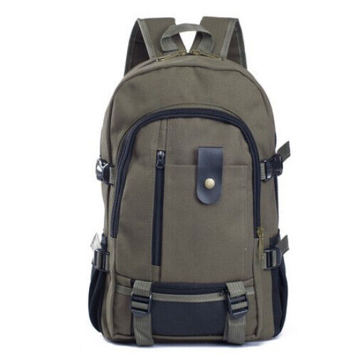 Mountaineering Bag Backpack Men Canvas Backpacks Outdoor Travel Camping Bag