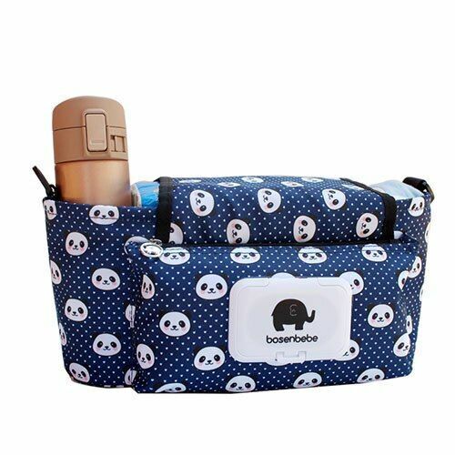 Baby Stroller Bag Mom Diaper Hook Carriage Waterproof Large Stroller Accessories