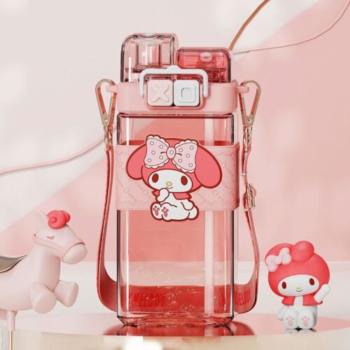 Water Cup My Melody Kuromi Cinnamoroll Coolmipenk Cup Space Cup Straight Drink