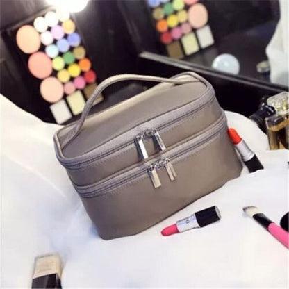 Large Cosmetic Bags Box Waterproof Oxford Make up Case Traveling Organizer Pouch